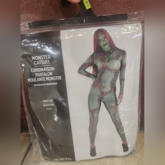 Zombie Dead Monster Women One Piece Body Suit Size SM/MED NEW - Picture 1 of 4